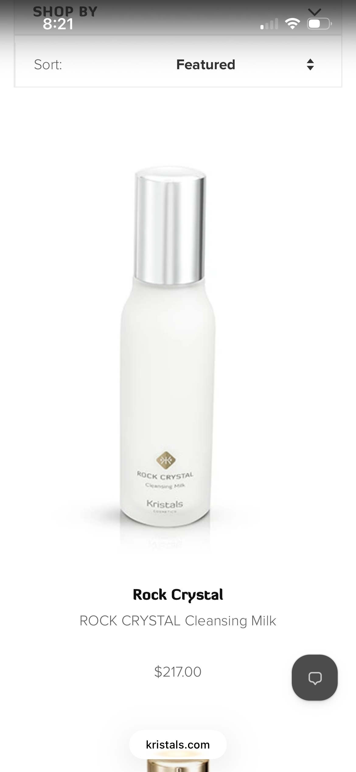 ROCK CRYSTAL Cleansing Milk