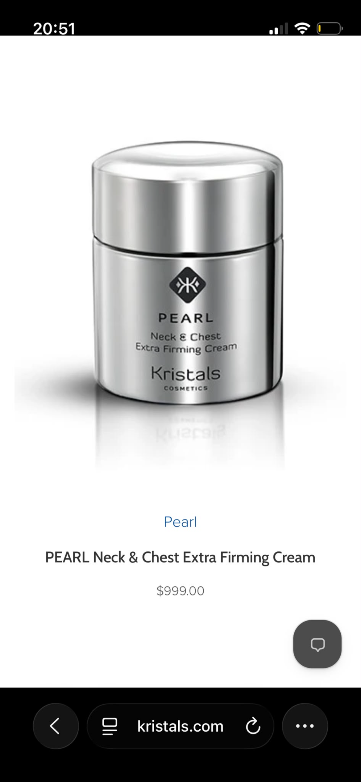 PEARL Neck & Chest Extra Firming Cream